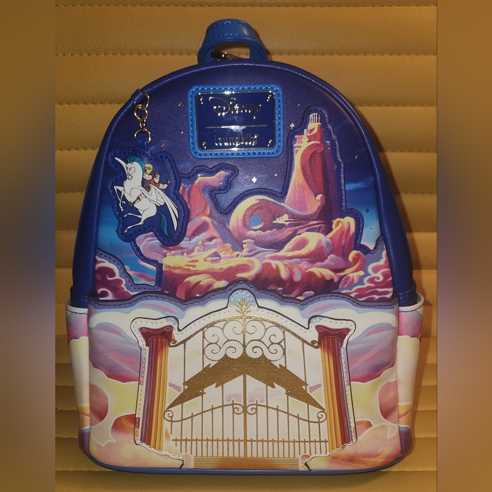 Disney Loungefly Colorful Backpack - Picture 9 of 12